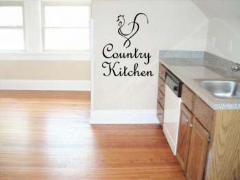 Country Kitchen Wall Decal