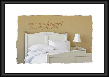 From This Day Forward Wall Decal