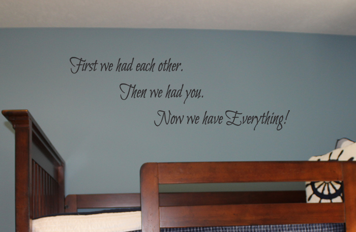 Then We Had You Wall Decals