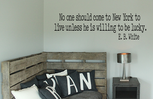 Come To New York Wall Decal