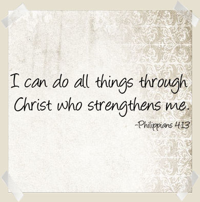 Do All Things Through Christ Wall Decals