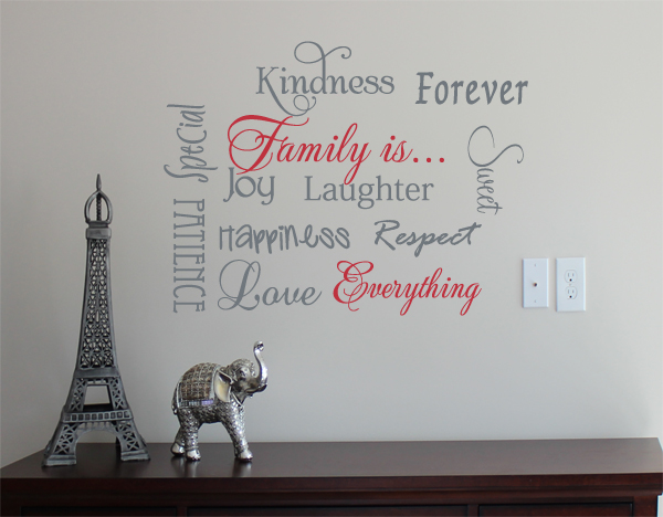 Alternate Family Is Wall Decal