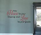 Love And Peace Wall Decal