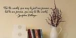 One Person Wall Decal