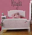 Name Girls Are Weird Font Wall Decal