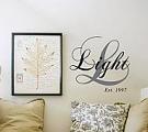 Name and Established Year Wall Decal