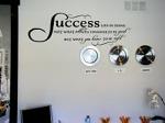 Success Lies In Doing Wall Decal