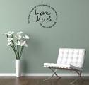 Love Much Wall Decal