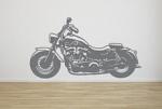 Motorcycle Wall Decal
