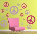 Peace Sign Wall Decal Pack