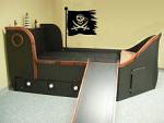Rugged Pirate Flag Wall Decal