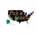 Pick A State -U.S.A.- Wall Decal 