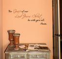 Grace Of Our Lord Wall Decal