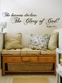 Heavens Declare Wall Decal