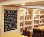 In This School Wall Decal Subway Large