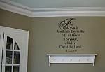 For Unto You Wall Decal