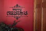 Merry Christmas  Frame | Wall Decals
