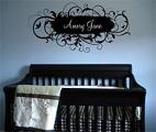 Fancy Name Personalized Wall Decals