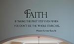 Faith - Martin Luther King Jr. 