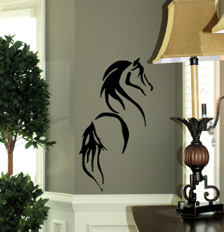 Stylized Horse Wall Decal