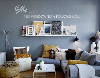 Art A Window Soul Wall Decal