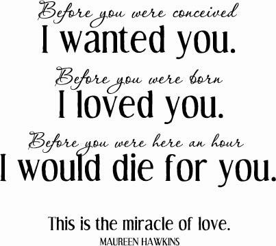 Miracle of Love | Wall Decals