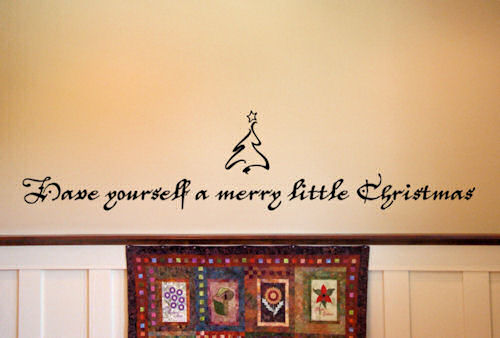 Merry Little Christmas | Wall Decals