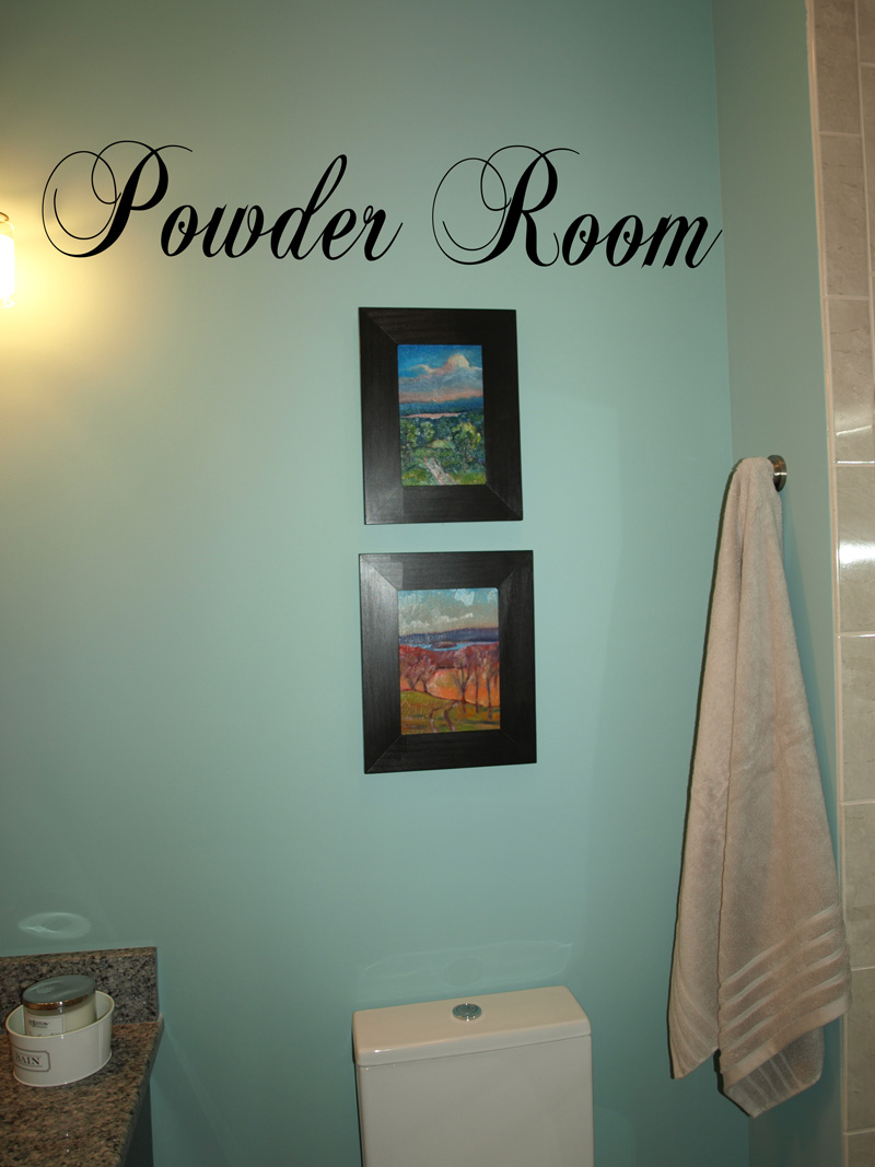 Powder Room Wall Decals