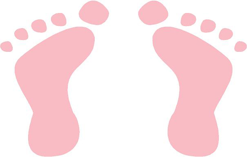 Baby Footprints | Wall Decals