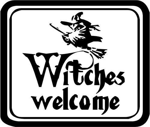 Witches Welcome | Halloween Decals