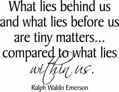 What Lies Within Us | Wall Decals