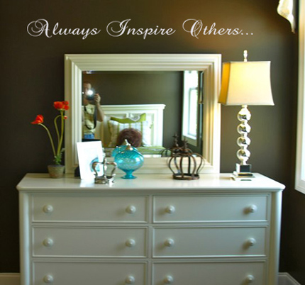 Always Inspire Others Wall Decal
