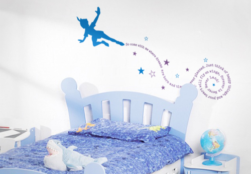 Never Never Land Wall Decal