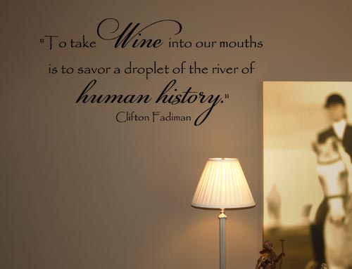 Wine Human History | Wall Decals