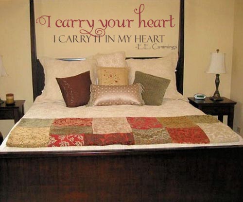 Carry Your Heart Wall Decal