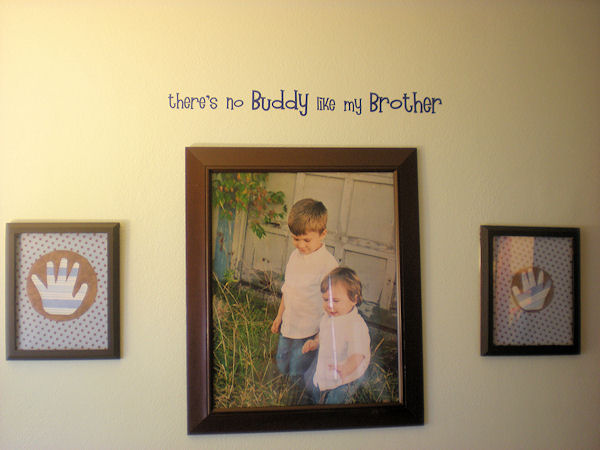 Buddy Brother wall decal