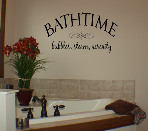 Bathtime Wall Decal