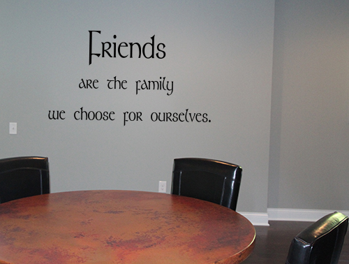 Friends Family | Wall Decals