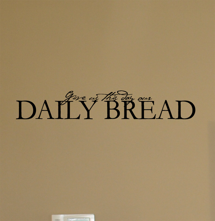 Daily Bread Wall Decals