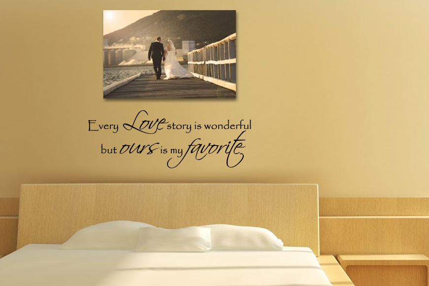 Every Love Story Wonderful Wall Decal