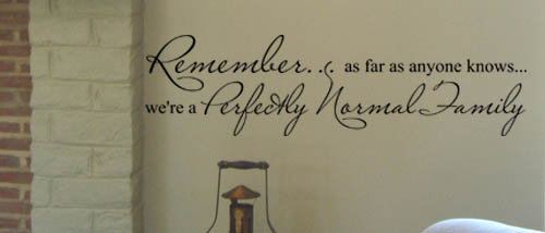 Remember Family Wall Decal