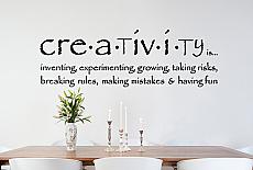 Creativity Wall Decal