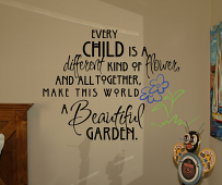 Every Child Is A Flower Alternate Wall Decals