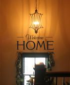 Welcome Home Wall Decal
