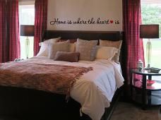 Home Is Where The Heart Is Wall Decal