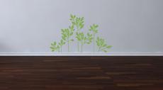 Woodcut Branches Wall Decal