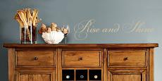 Rise and Shine Wall Decal
