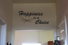 Happiness Is A Choice Wall Decal