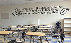 Opportunities Are Often Disguised Wall Decal