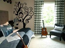 Music Tree Large Wall Decal